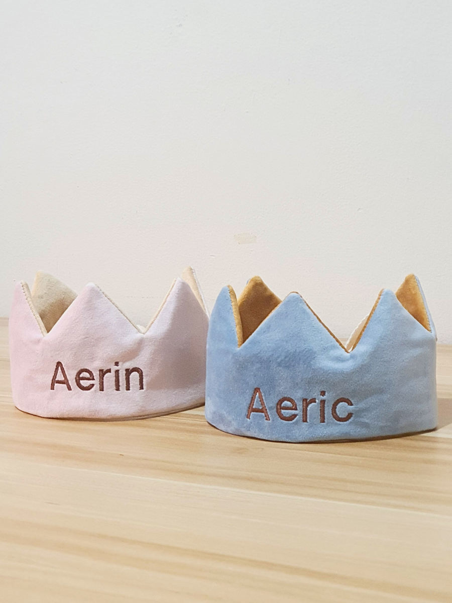 Reversible Velvet Party Crown