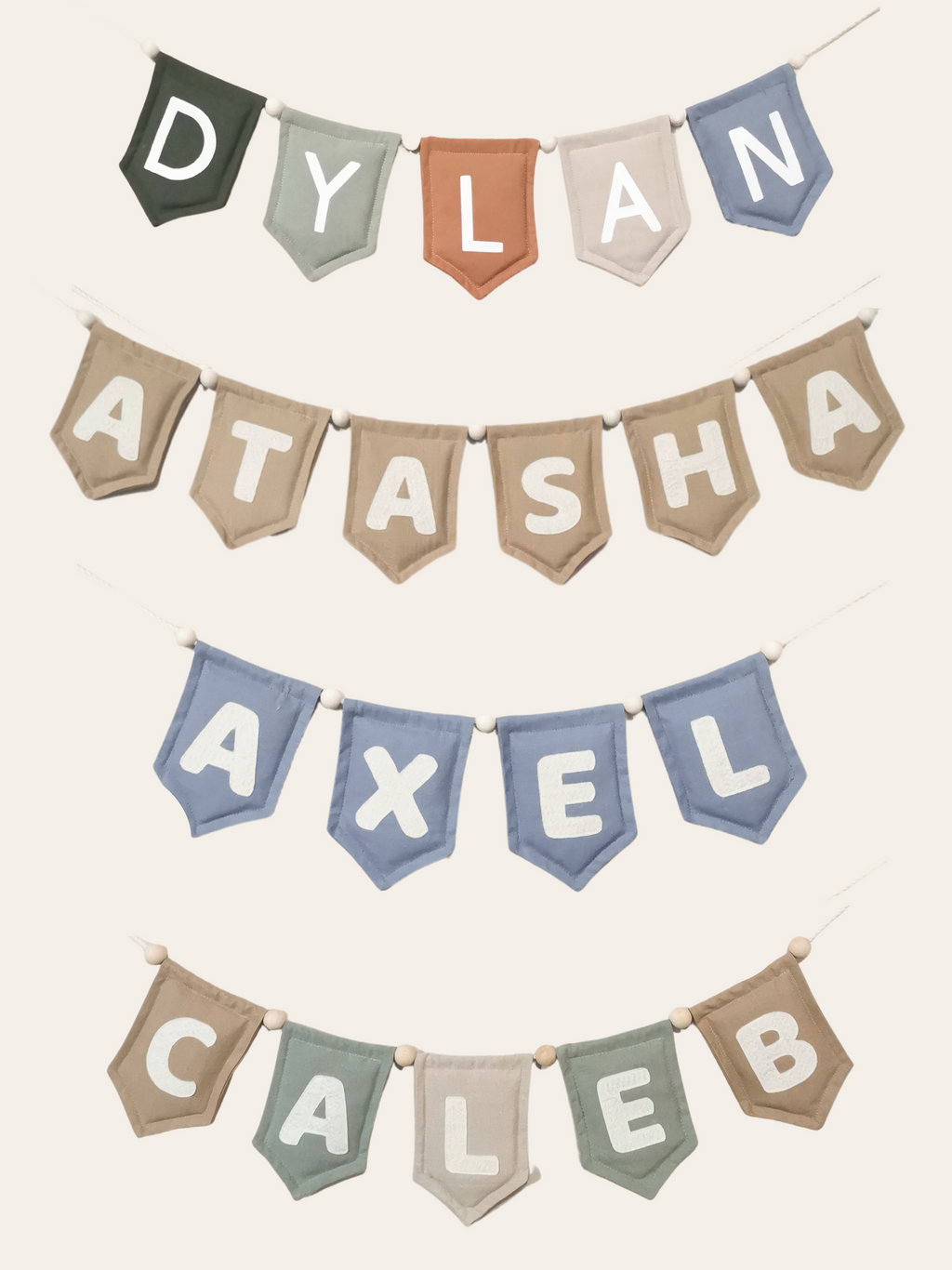 Custom Set Name Bunting