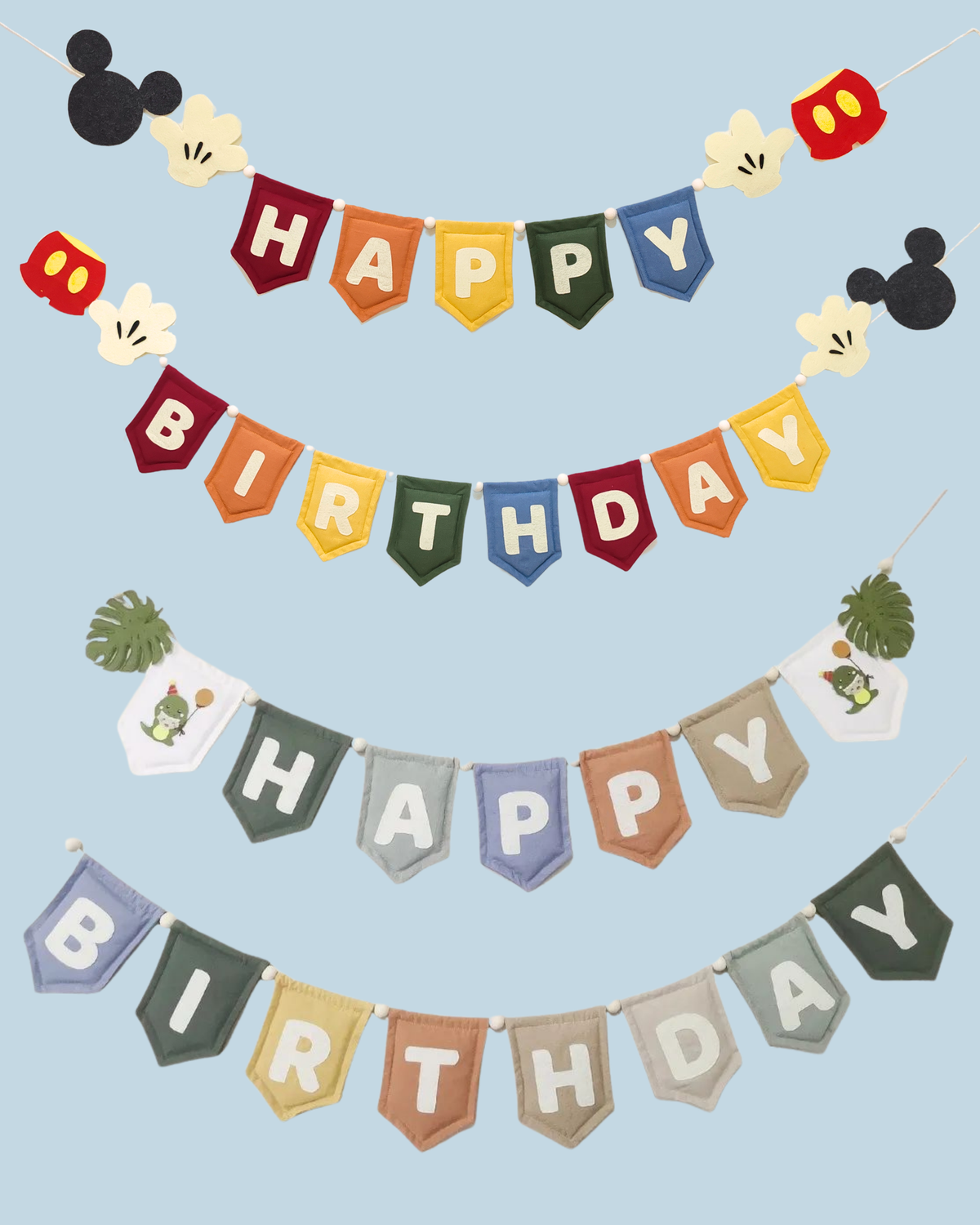 Happy Birthday Bunting Set