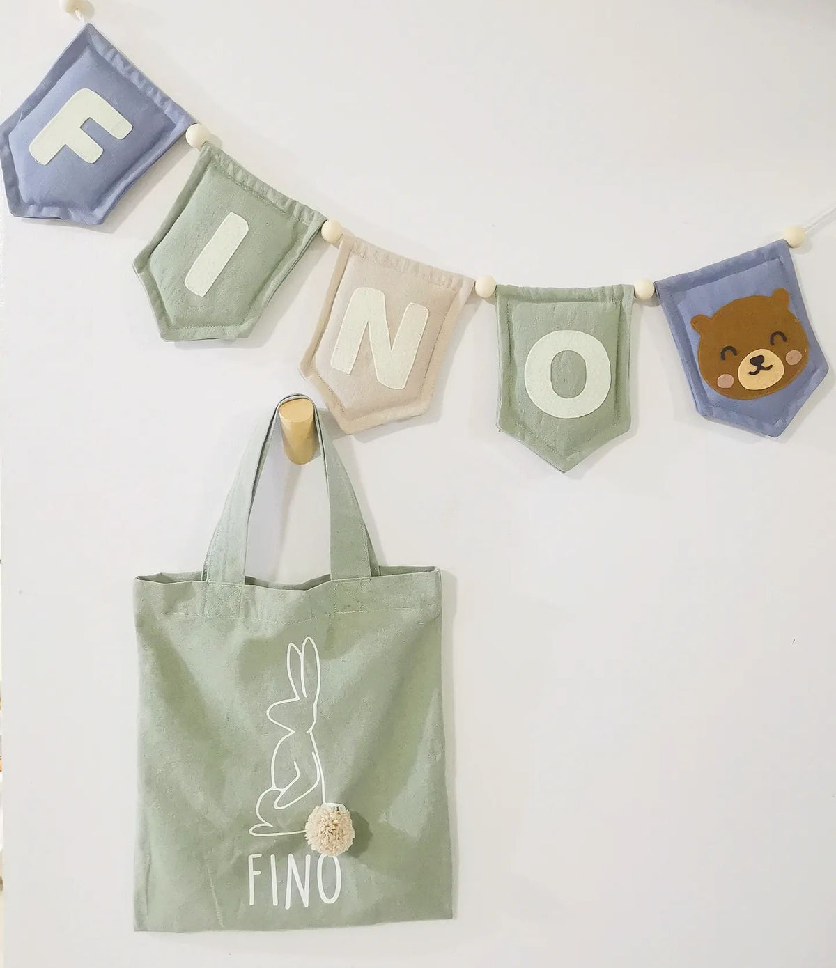Winter Set Name Bunting