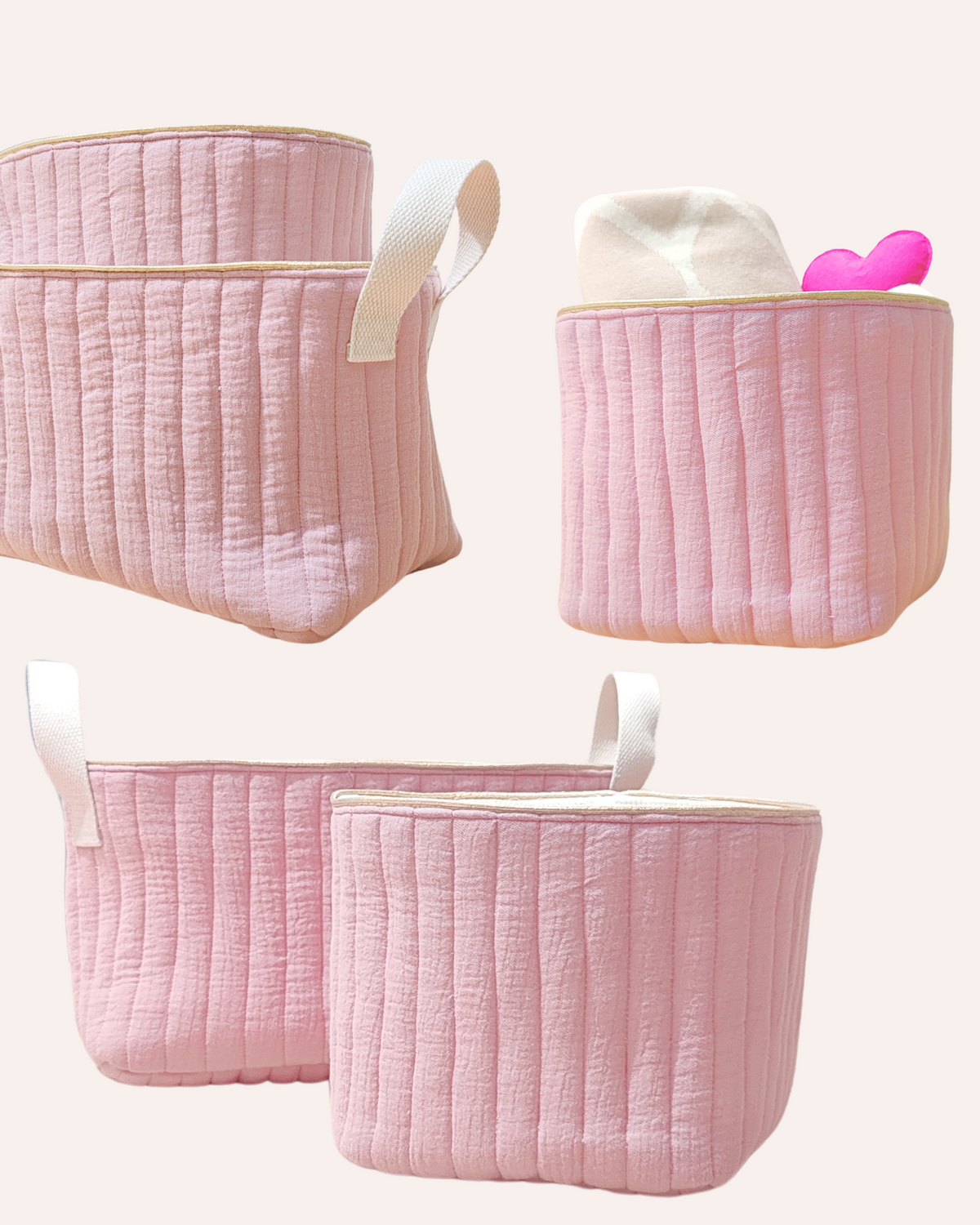 Personalized Soft Quilted Basket