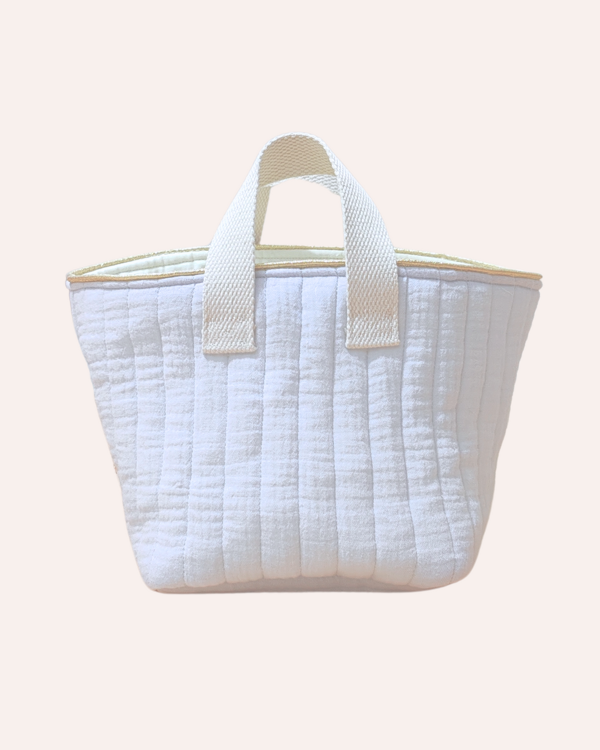 Personalized Soft Quilted Basket