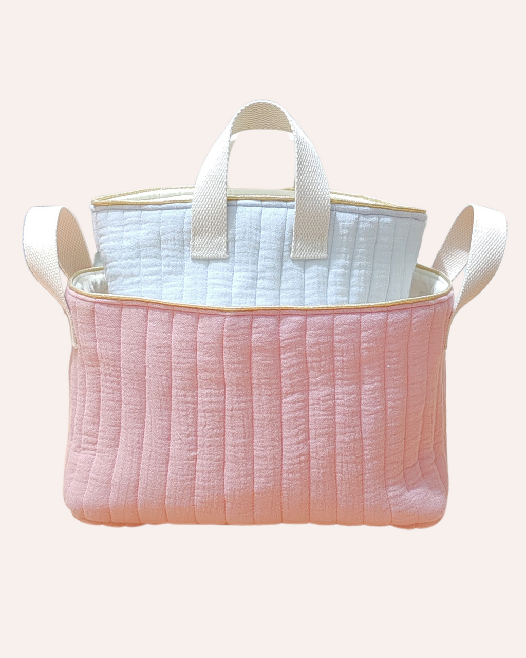 Personalized Soft Quilted Basket