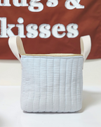 Personalized Soft Quilted Basket