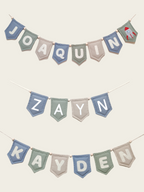Winter Set Name Bunting