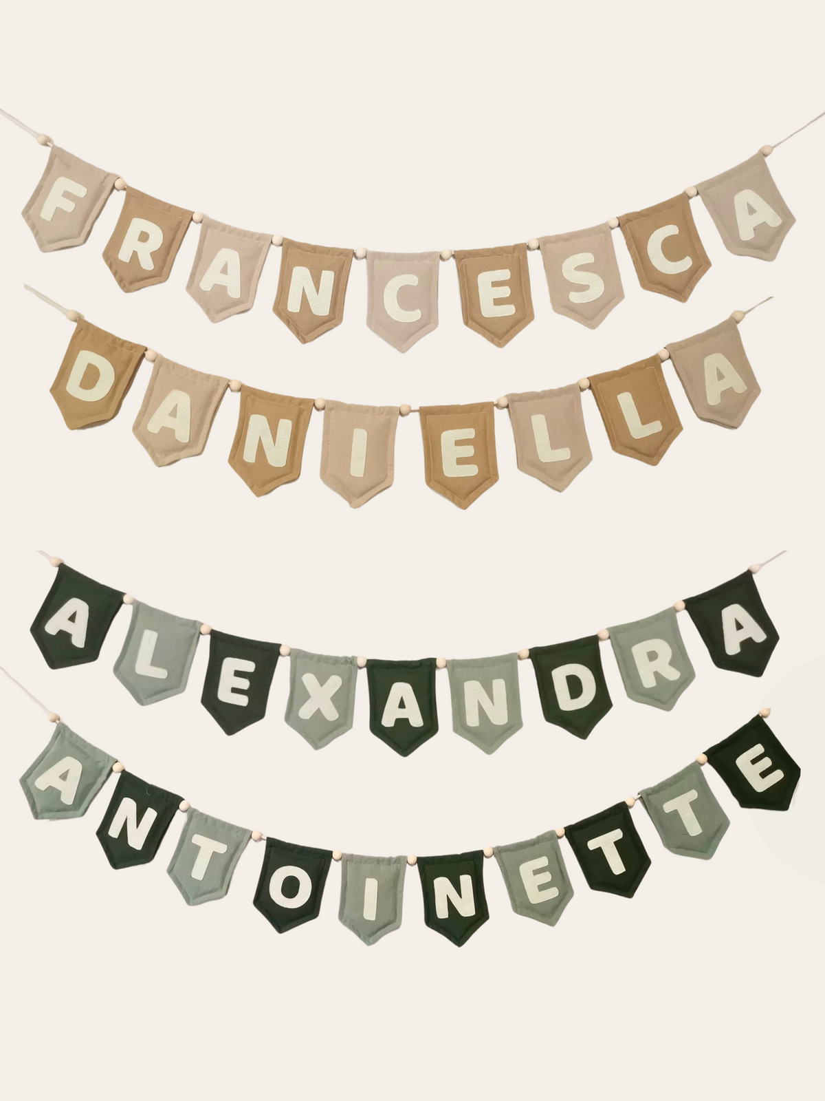 Custom Set Name Bunting