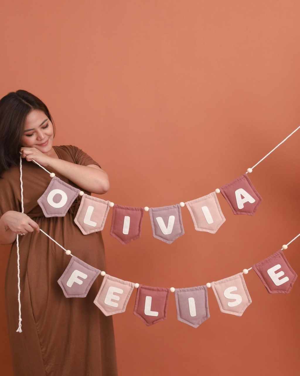 Spring Set Name Bunting