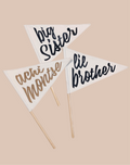Personalized Triangle Flag