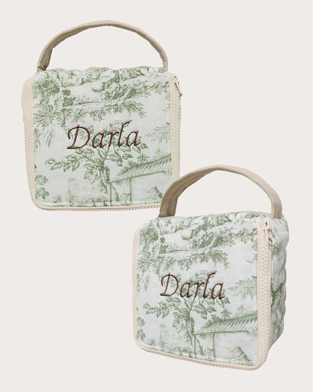 Toile Cube Bag