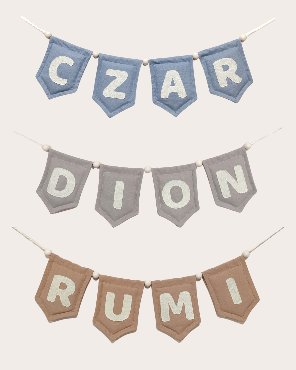 Custom Set Name Bunting