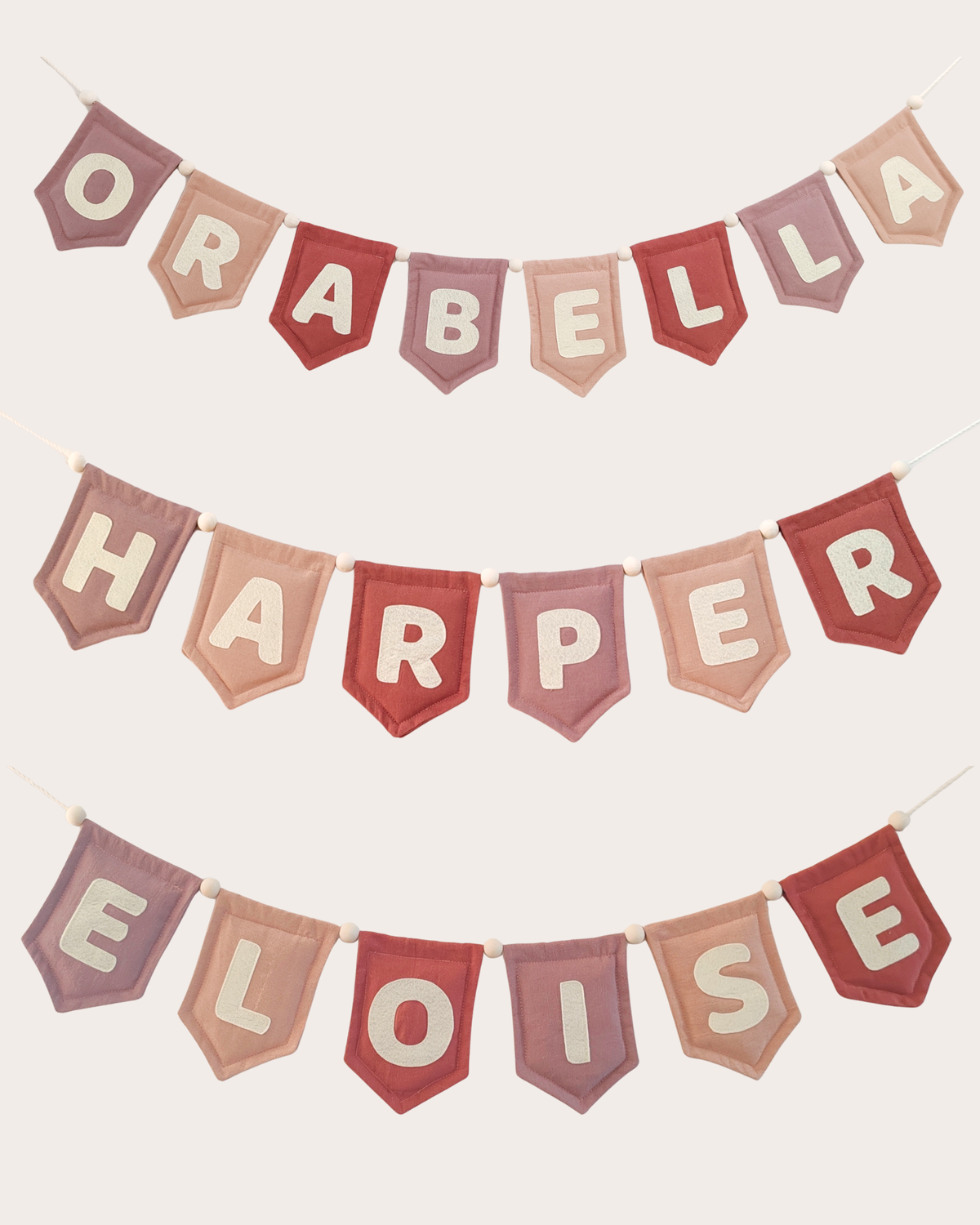 Spring Set Name Bunting